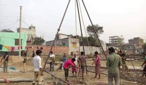 soil test survey and piling