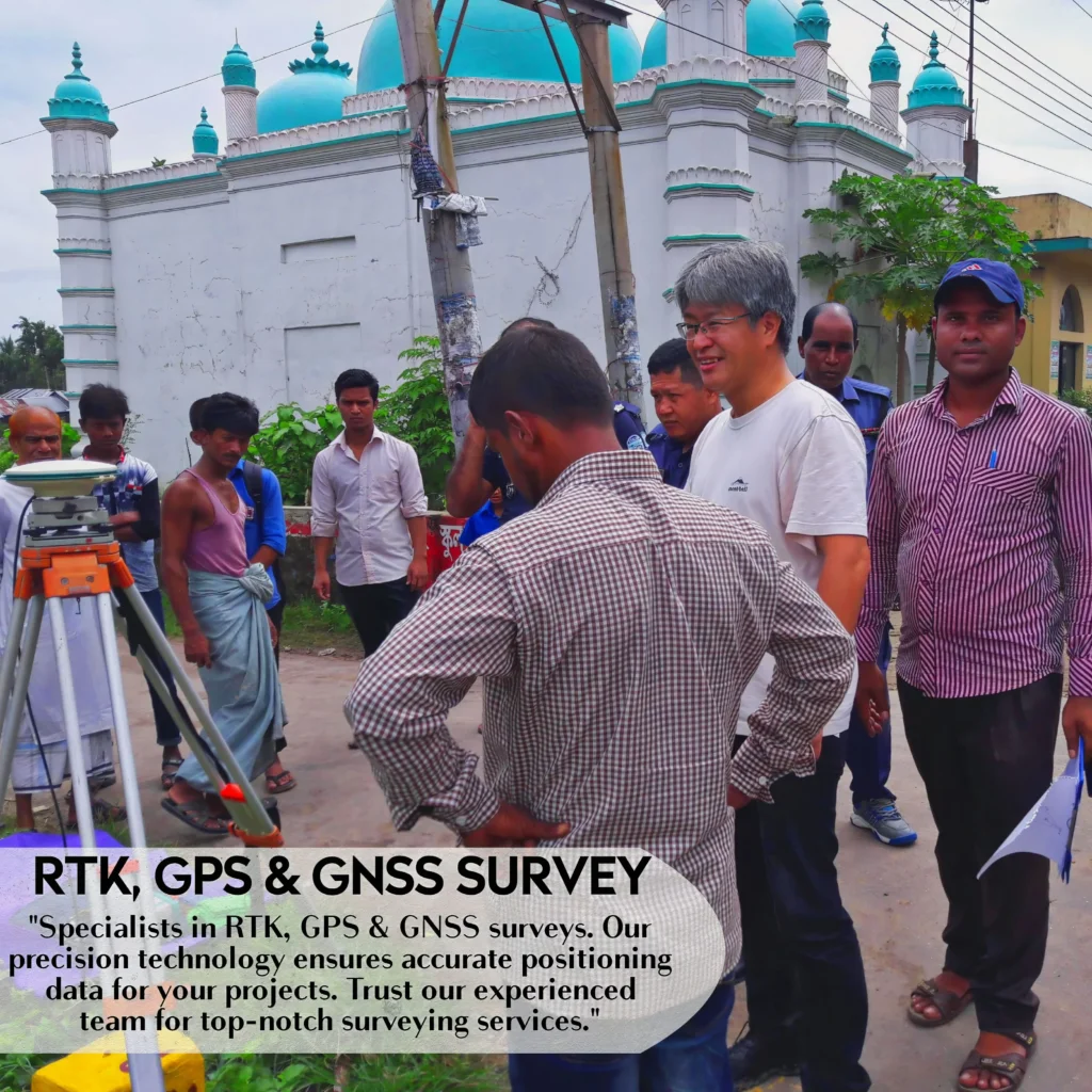 RTK GPS Surveying in Bangladesh
